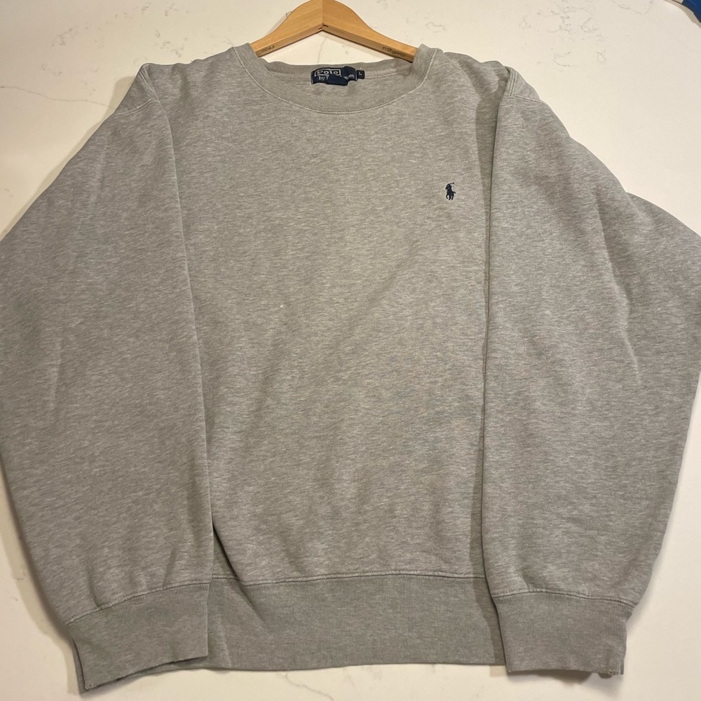 Ralph Lauren Grey Crewneck Large